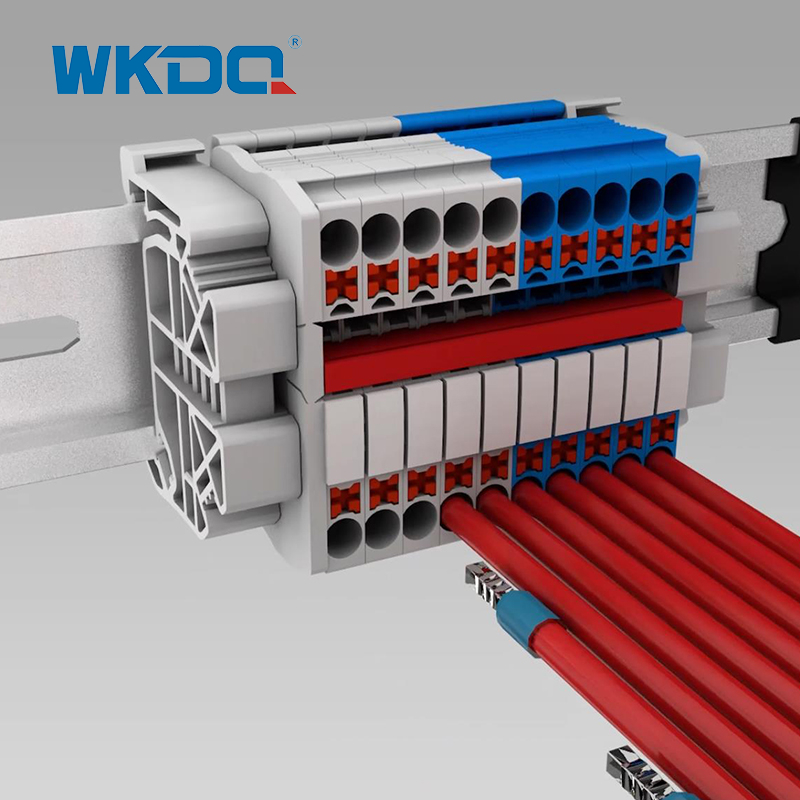 WONKE ELECTRIC - İtmeli Terminal Blokları, Kablolama Verimliliğini %50 Artırır