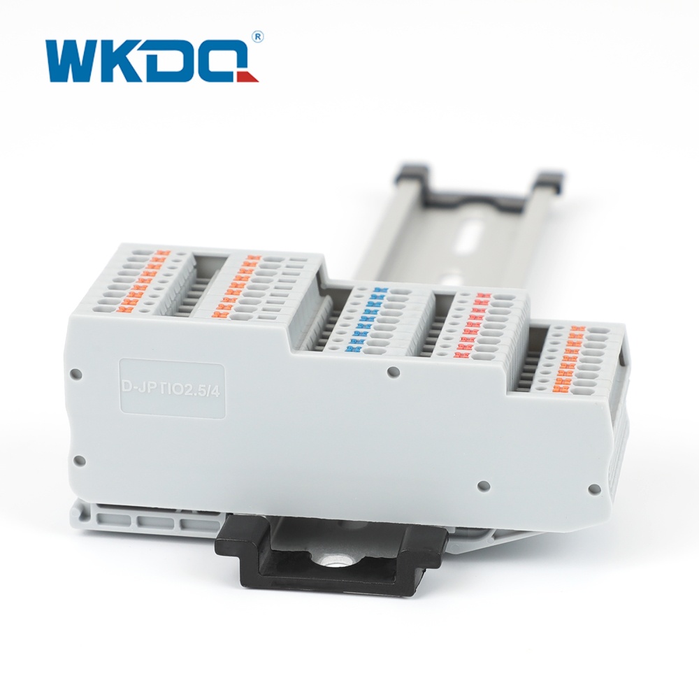 D JPTIO2.5 4 Yumuşak Telli Terminal Bloğu Kapağı