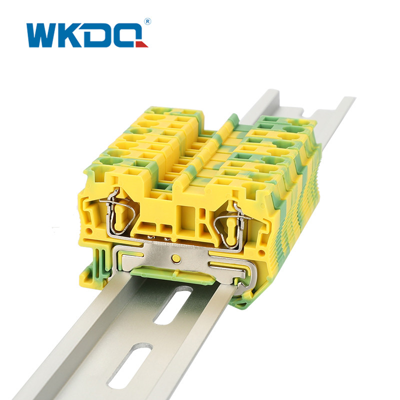 JST 4-PE Yaylı Terminal Bloğu Konektörü Yeşil Renk 800V 41A 4mm Kesit