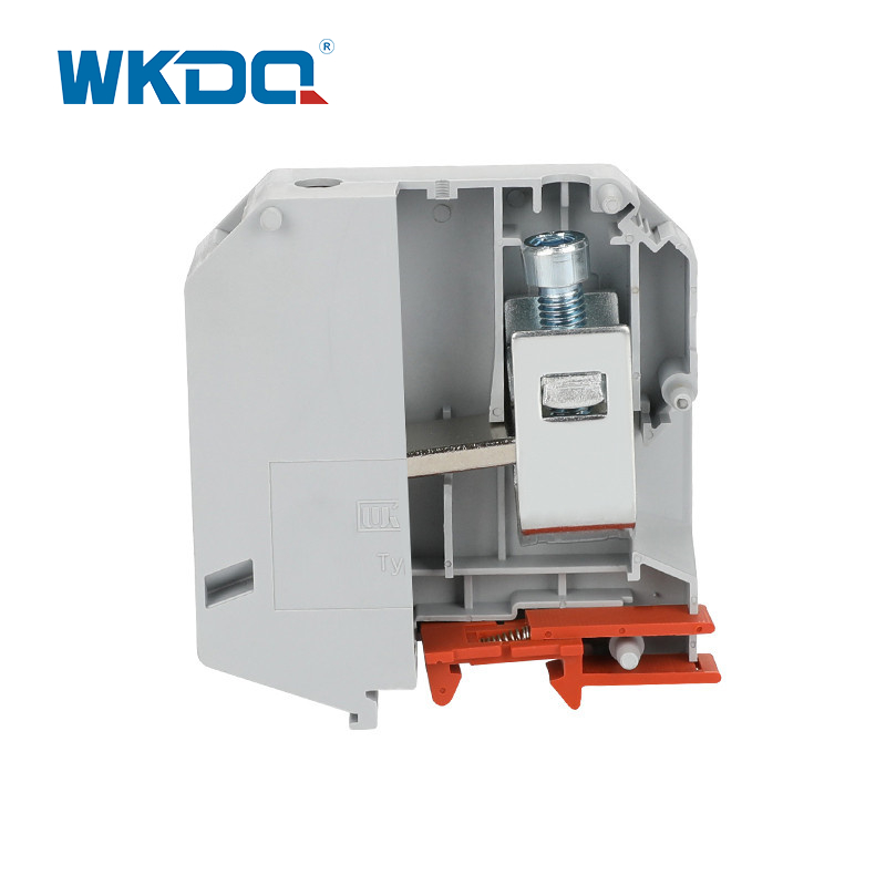 JUKH 95 Elektrikli Vidalı Terminal Bloğu En İyi Din Ray ve Yüksek Gerilim Kurulumu