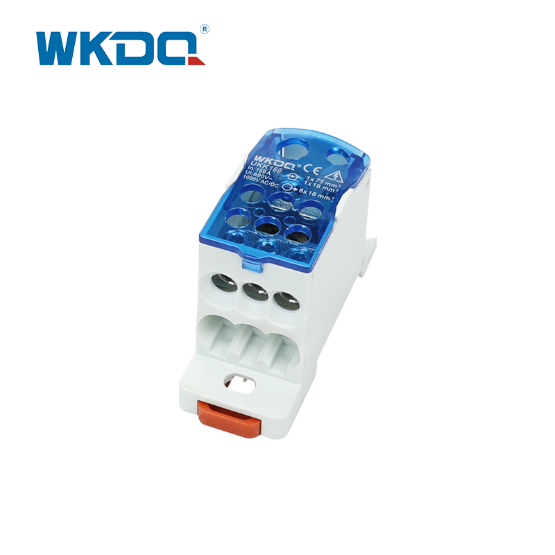 Buat Dağıtım Kutusu UKK 160A Şeffaf Kapaklı Güç Bloğu Dağıtıcısı