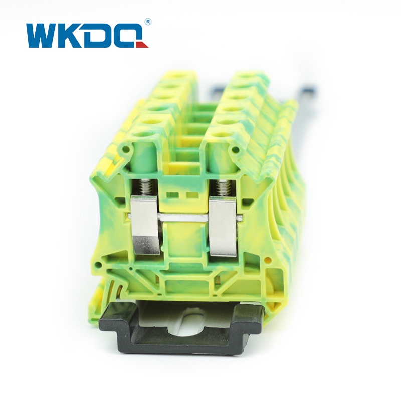 UT10-Pe10mm2 UT Serisi Bedeli Zemin Terminal Bloğu